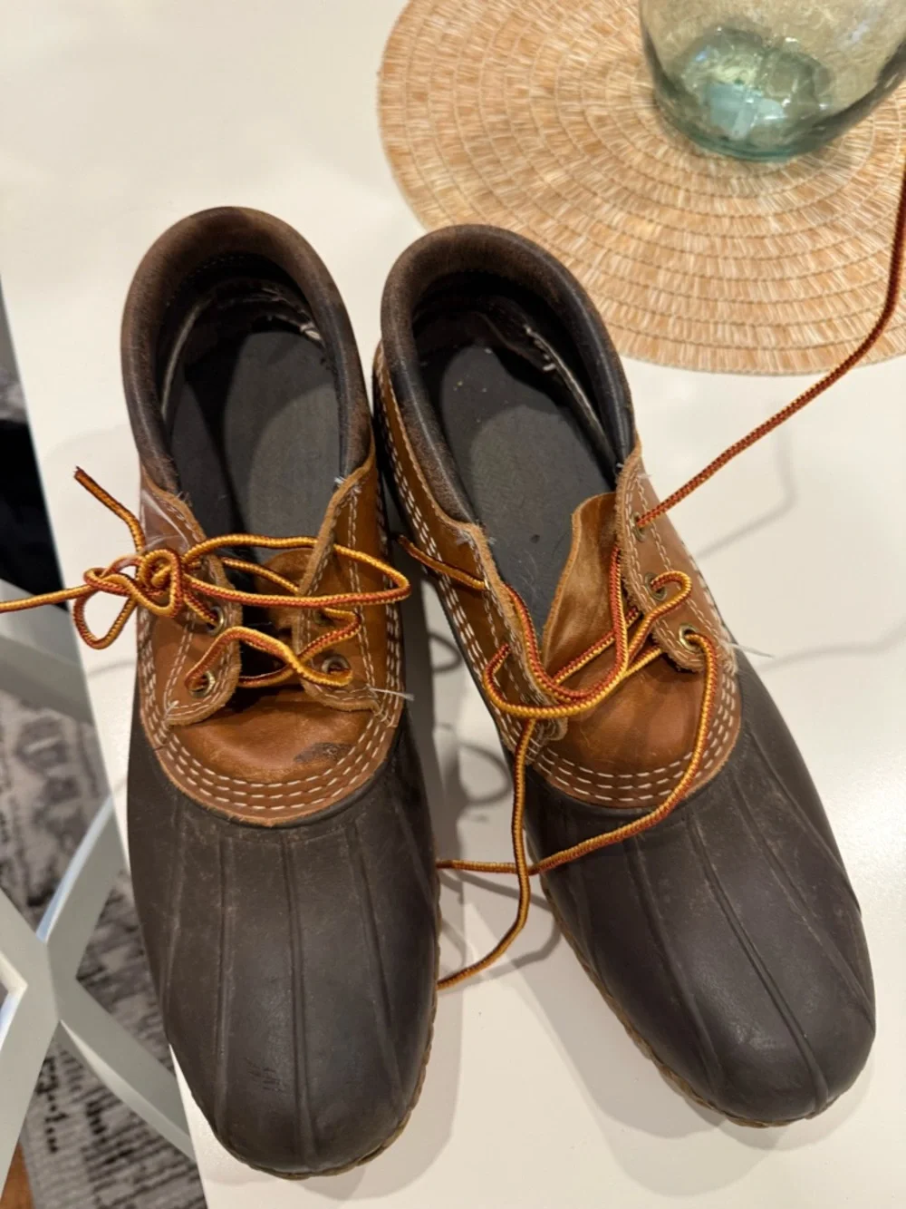 L. L. Bean Men's Bean Boots, Gumshoes— size 11